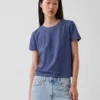 100% bawełna – autentyczny T-shirt w stylu „shrunken”