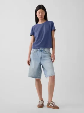 100% bawełna – autentyczny T-shirt w stylu „shrunken”