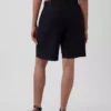 9" szorty z mieszanki lnu o niskim stanie