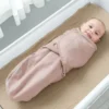 Łatwe w użyciu kocyki do owijania Comfy Cubs z zamkiem błyskawicznym