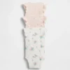 Baby First Favorites – body z falbankami z dzianiny Tinyrib (zestaw 3 szt.)