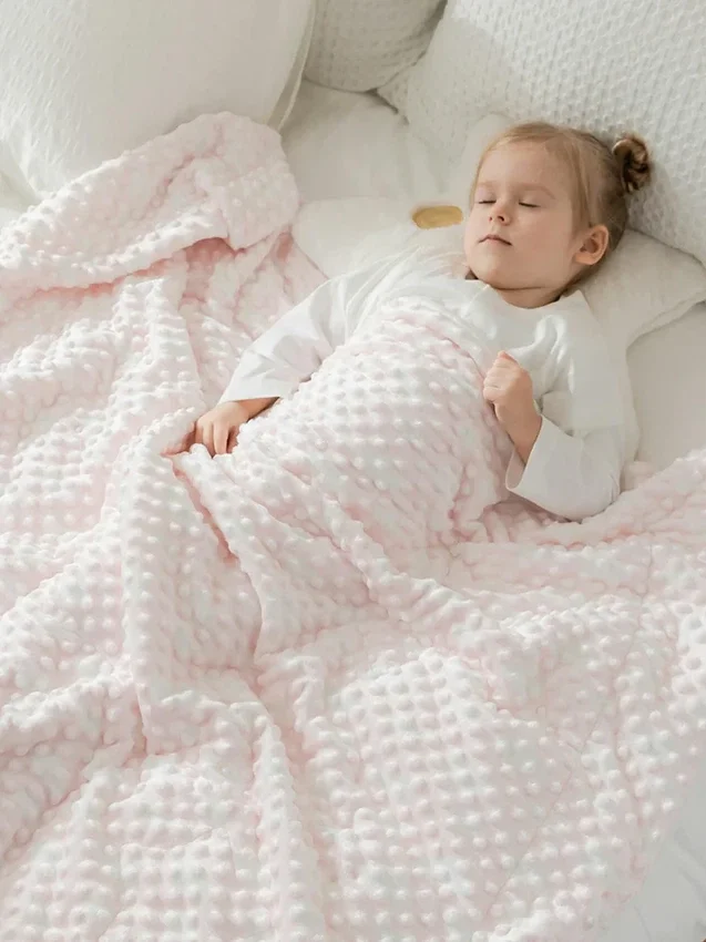 Bambusowy kocyk „Little Pink Cozy Cloud”