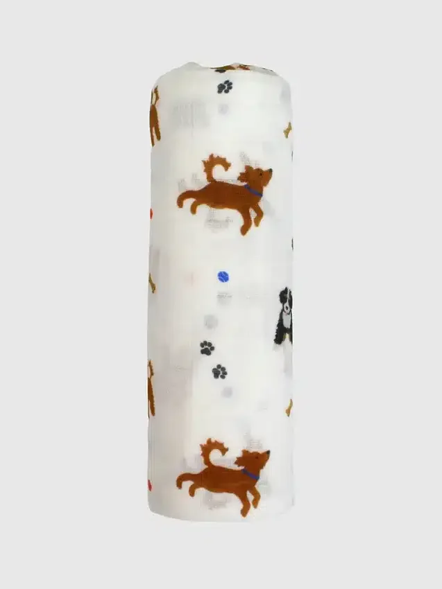 Bambusowy otulacz Little Dogs