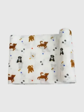 Bambusowy otulacz Little Dogs