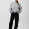 Bardzo gruba bluza z dzianiny frotte typu French Terry