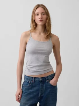 Basic Cami z gęstej dzianiny
