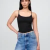 Basic Cami z gęstej dzianiny