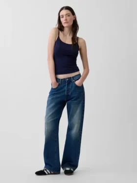 Basic Cami z gęstej dzianiny