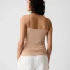 Basic Cami z gęstej dzianiny