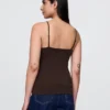 Basic Cami z gęstej dzianiny