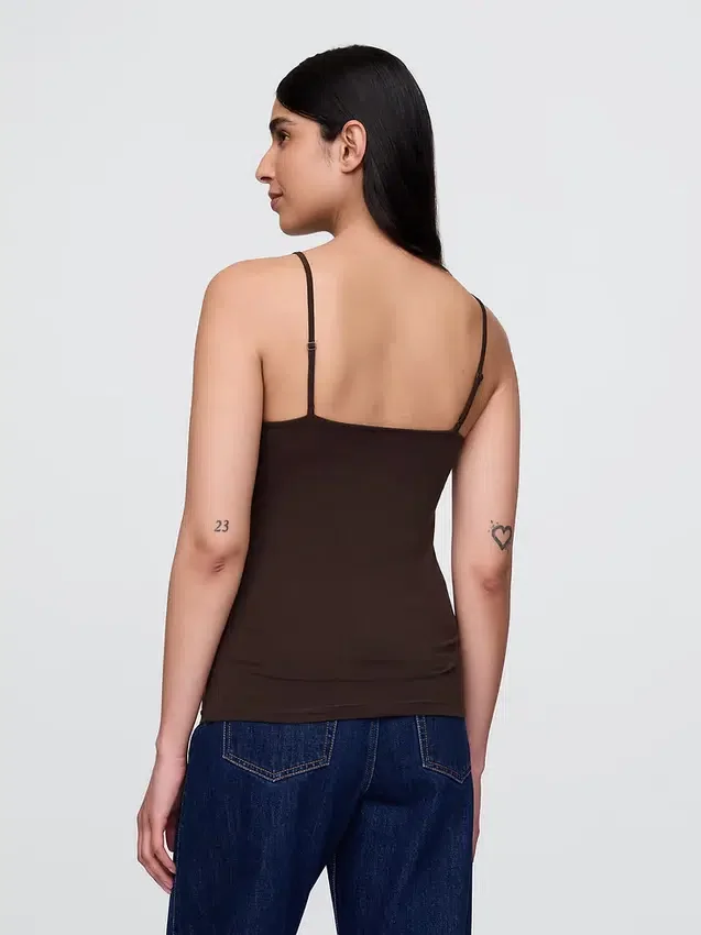 Basic Cami z gęstej dzianiny