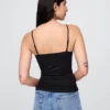 Basic Cami z gęstej dzianiny