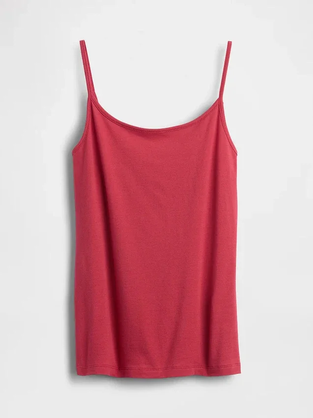 Basic Cami z gęstej dzianiny
