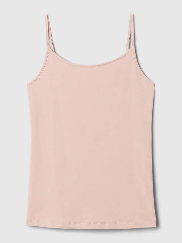 Basic Cami z gęstej dzianiny