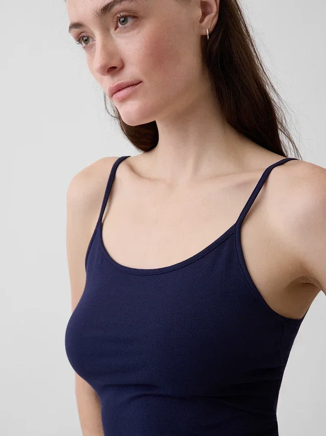 Basic Cami z gęstej dzianiny