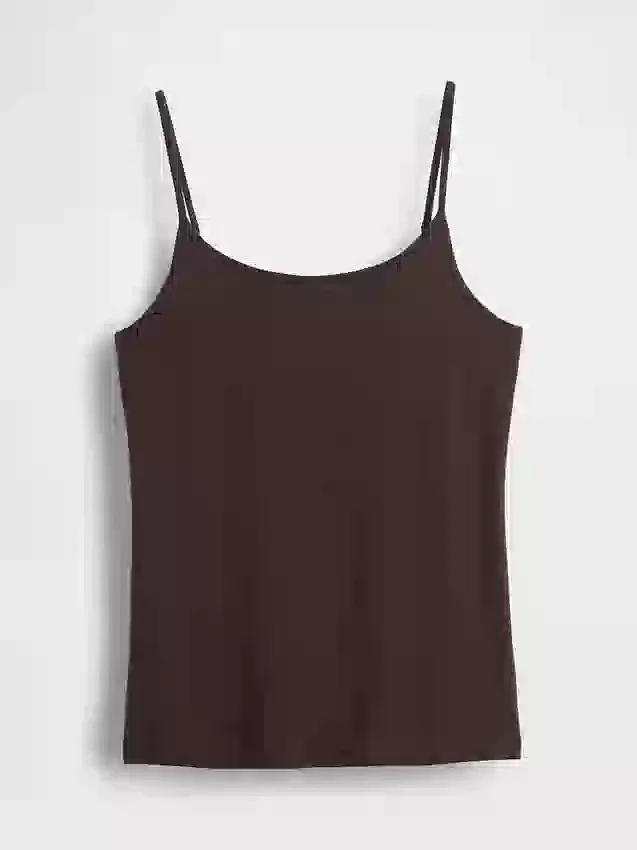 Basic Cami z gęstej dzianiny