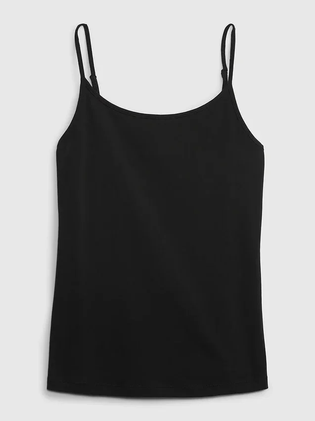 Basic Cami z gęstej dzianiny