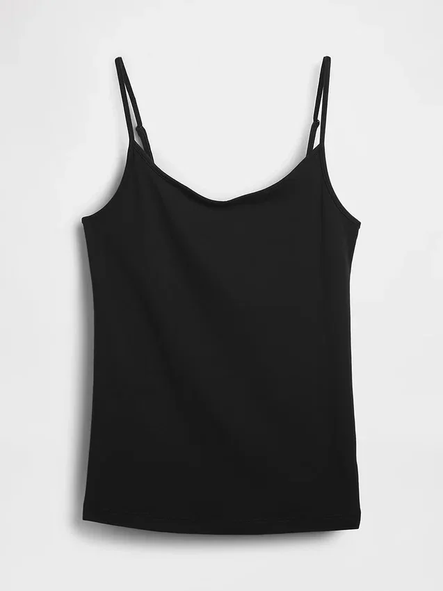 Basic Cami z gęstej dzianiny