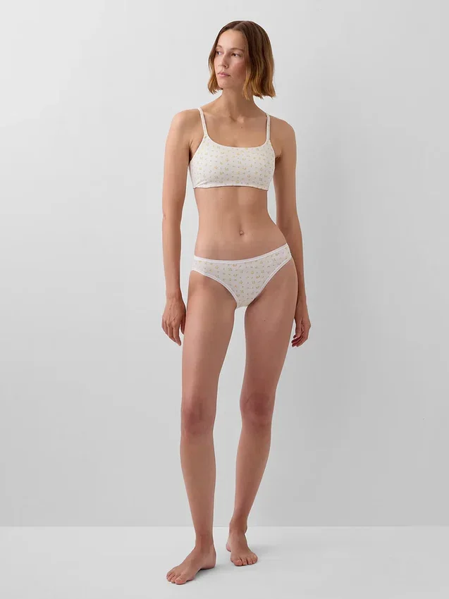 Bikini z elastycznej bawełny organicznej