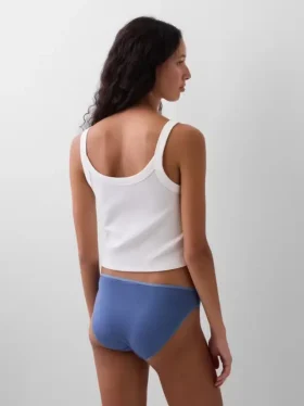 Bikini z elastycznej bawełny organicznej (pakiet 3 szt.)