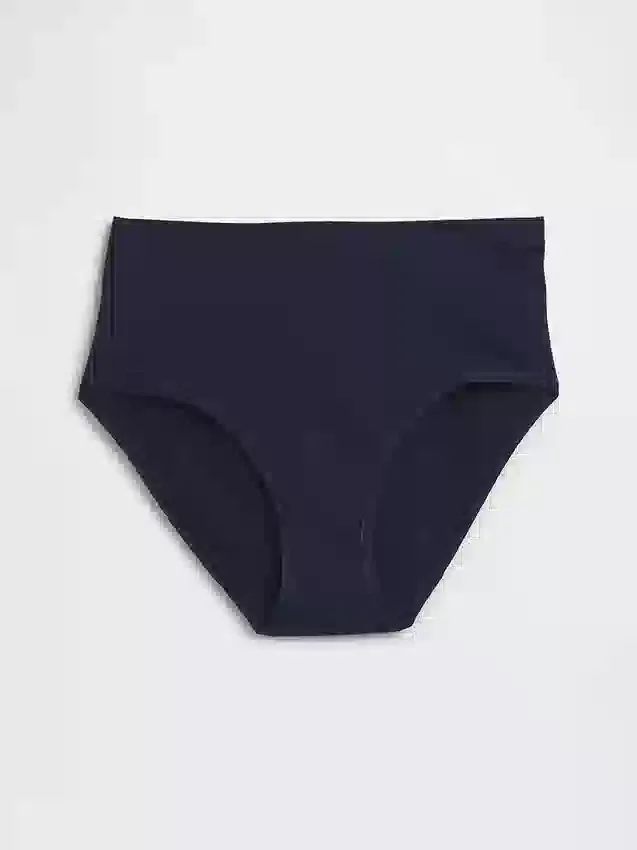 Bikini z wysokim stanem z elastycznej bawełny organicznej