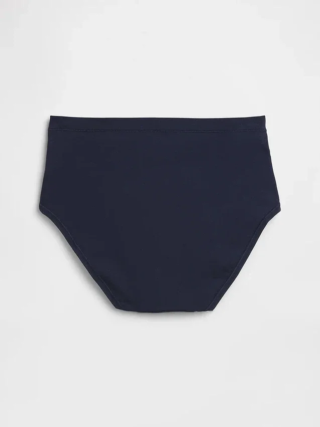 Bikini z wysokim stanem z elastycznej bawełny organicznej