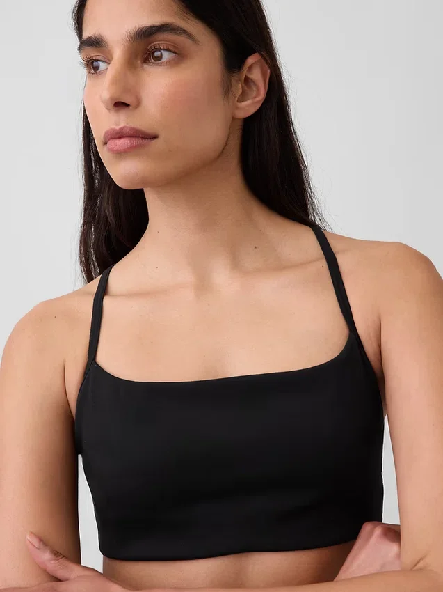 Biustonosz sportowy GapFit Smooth z tyłem typu racerback