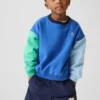Bluza dla niemowląt i Maluchów Vintagesoft z kontrastowymi wstawkami