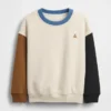 Bluza dla niemowląt i Maluchów Vintagesoft z kontrastowymi wstawkami