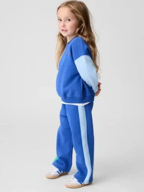 Bluza dla niemowląt i Maluchów Vintagesoft z kontrastowymi wstawkami