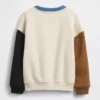 Bluza dla niemowląt i Maluchów Vintagesoft z kontrastowymi wstawkami