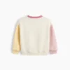 Bluza dla niemowląt i Maluchów Vintagesoft z kontrastowymi wstawkami
