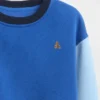 Bluza dla niemowląt i Maluchów Vintagesoft z kontrastowymi wstawkami