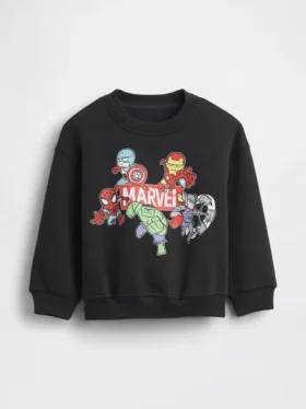 Bluza dla niemowląt i maluchów Vintagesoft z logo Marvel