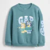 Bluza dla niemowląt i Maluchów Vintagesoft z nadrukiem Bluey
