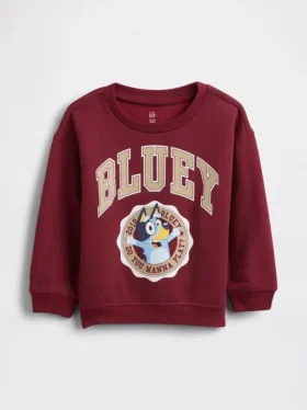 Bluza dla niemowląt i Maluchów Vintagesoft z nadrukiem Bluey