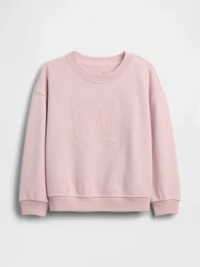 Bluza dla niemowląt i maluchów z dzianiny frotte Vintagesoft z haftowanym logo
