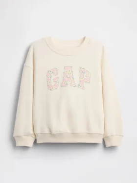 Bluza dla niemowląt i maluchów z dzianiny frotte Vintagesoft z haftowanym logo