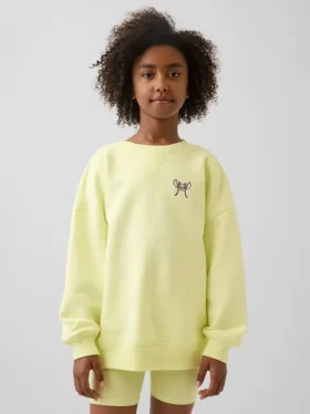 Bluza dziecięca GAP × Disney Vintagesoft w stylu oversize