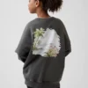 Bluza dziecięca GAP × Disney Vintagesoft w stylu oversize