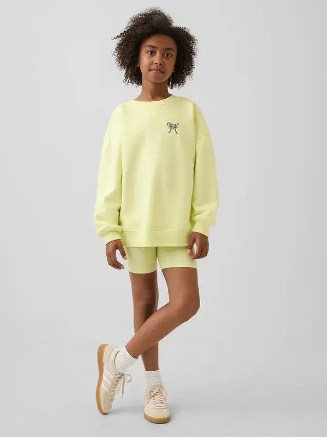 Bluza dziecięca GAP × Disney Vintagesoft w stylu oversize