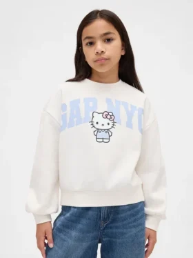 Bluza dziecięca Vintagesoft z logo Hello Kitty