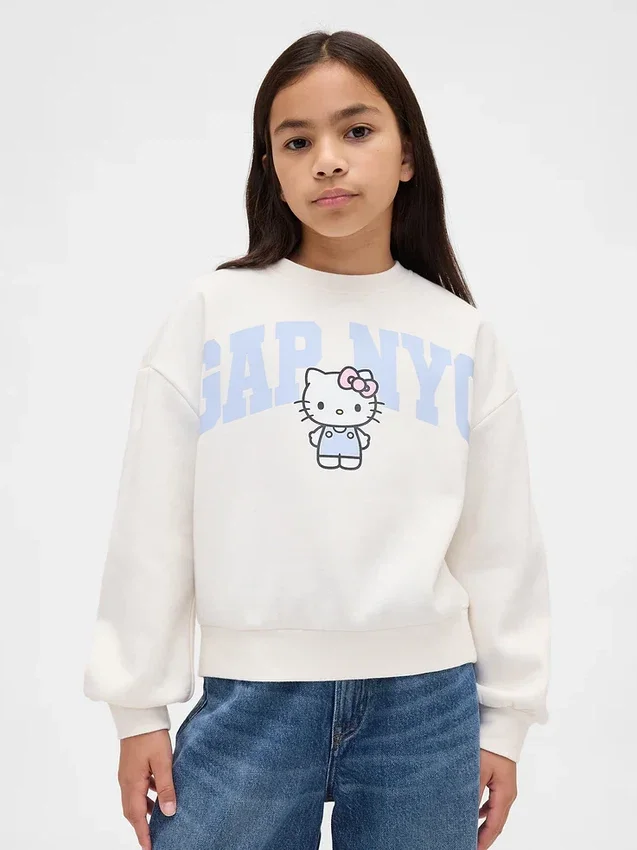 Bluza dziecięca Vintagesoft z logo Hello Kitty