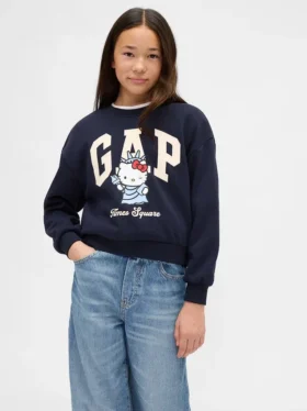 Bluza dziecięca Vintagesoft z logo Hello Kitty