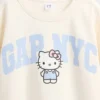 Bluza dziecięca Vintagesoft z logo Hello Kitty