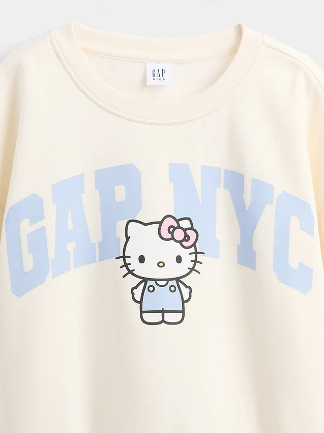 Bluza dziecięca Vintagesoft z logo Hello Kitty