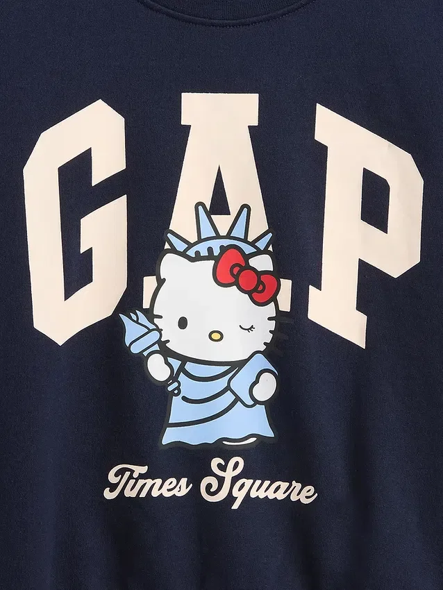 Bluza dziecięca Vintagesoft z logo Hello Kitty