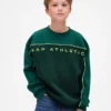 Bluza dziecięca Vintagesoft z logo w stylu colorblock