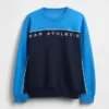 Bluza dziecięca Vintagesoft z logo w stylu colorblock