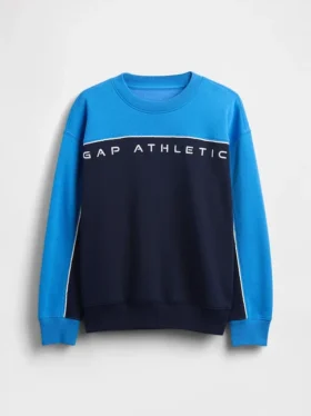 Bluza dziecięca Vintagesoft z logo w stylu colorblock